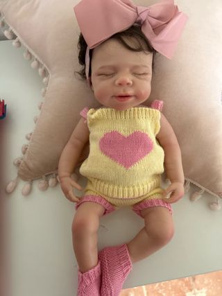Bebé Reborn con pelo