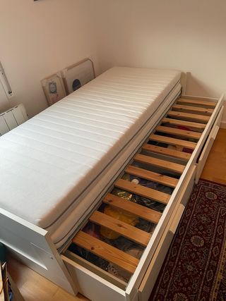 Cama nido Brimnes Ikea Blanca
