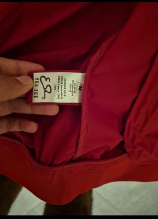 Giacca Yes Zee rossa ragazzo