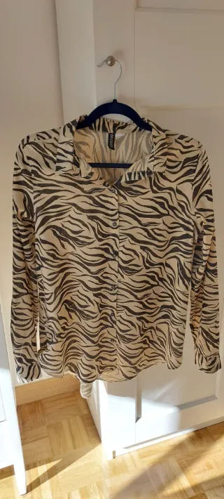 Blusa estampada cebra