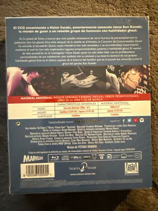 Tokyo Ghoul:re serie completa. Parte 1 y 2, bso