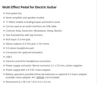 Line6 Pod Express Guitarra