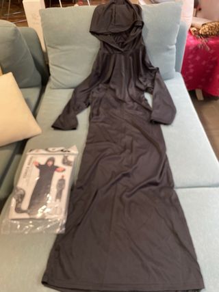 Disfraz Túnica Negra con Capucha