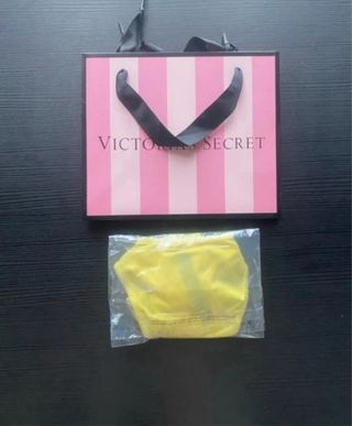Victoria's Secret slip giallo taglia XL