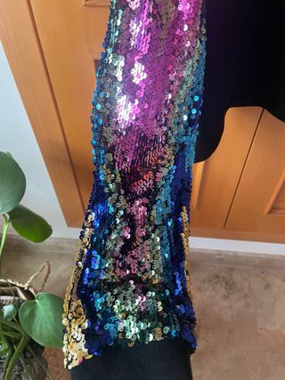 Sudadera Desigual Lentejuelas Talla L