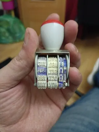 Sello de fecha Trodat vintage