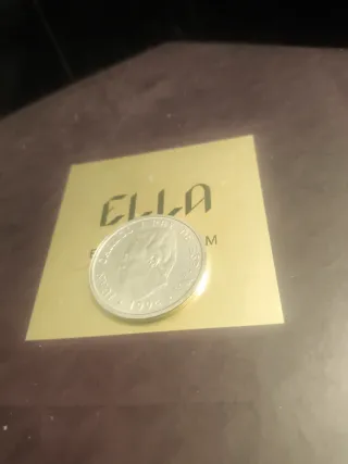 Moneda Plata 2000 Pesetas Juan Carlos I 1994