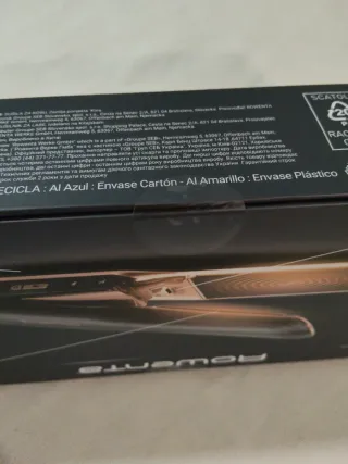 Plancha Pelo Rowenta ThermoCare Nueva