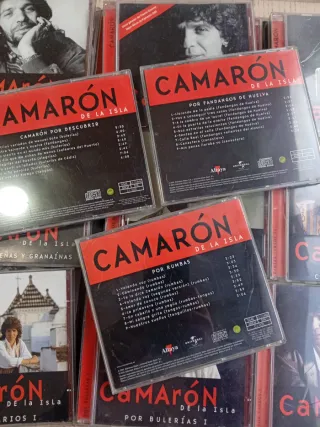 Collezione di CD di Camarón de la Isla