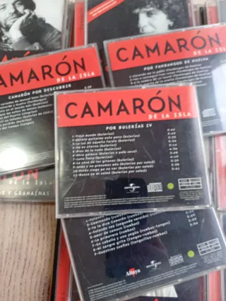 Collezione di CD di Camarón de la Isla