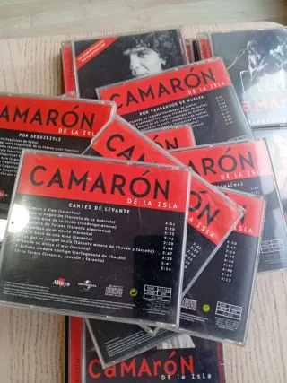 Collezione di CD di Camarón de la Isla