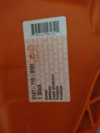 Protector cabezal desbrozadora Stihl naranja