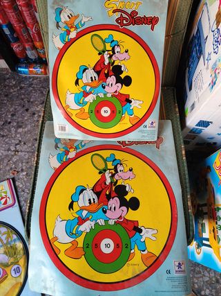 2 antiguos Juguetes diana Sport Disney años 80
