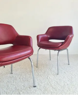 Pareja de butacas estilo KILTA de Olli Mannermaa.