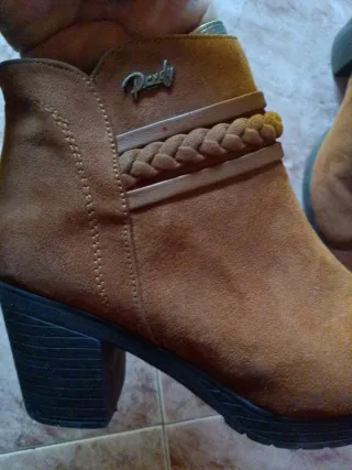 Botines Pardy Marrones Talla 36