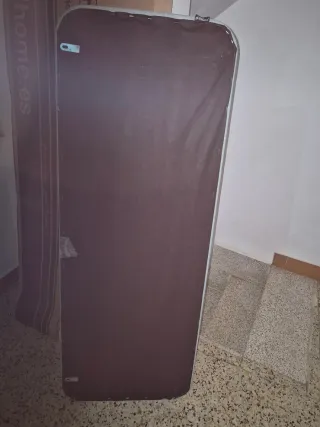 Cabecero terciopelo verde agua 135cm