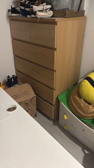 Cómoda MALM IKEA Madera