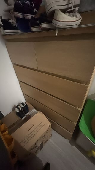 Cómoda MALM IKEA Madera