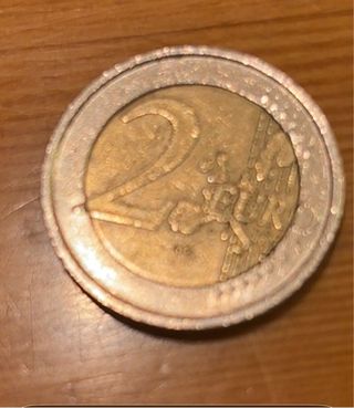 Moneda 2 euros conmemorativa Torino 2006