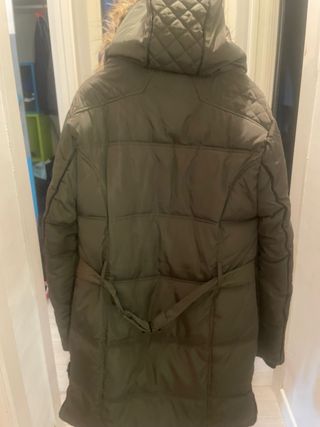 Abrigo Norway verde talla M capuchaOFERTA!!!30€