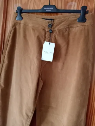 Pantalones Indi & Cold pierna ancha talla 42