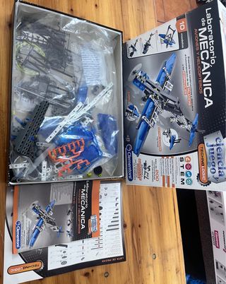 Laboratorio Mecánica Clementoni Aviones Helicópter