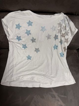 Lote 3 Camisetas: Calavera, China, Estrellas