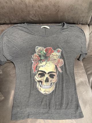 Lote 3 Camisetas: Calavera, China, Estrellas