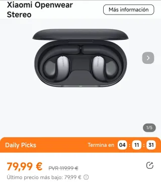 Xiaomi Openwear Stereo Conducción Ósea