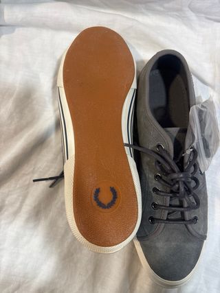 Zapatillas Fred Perry Vintage Grises