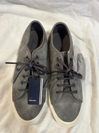 Zapatillas Fred Perry Vintage Grises
