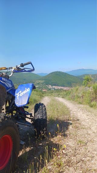 Quad Yamaha Blaster 200cc Azul/Rosa