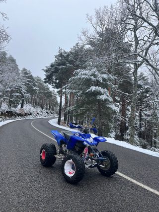 Quad Yamaha Blaster 200cc Azul/Rosa