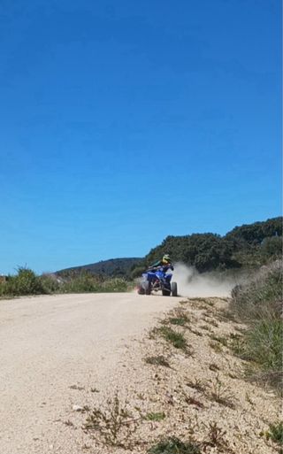 Quad Yamaha Blaster 200cc Azul/Rosa