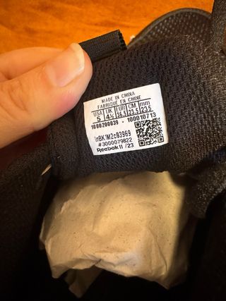 Reebok Zapatillas Negras niño