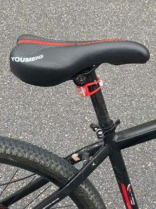 Bicicleta MTB 27.5 frenos disco suspension muelle