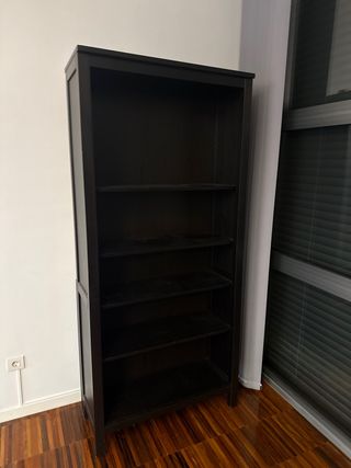 Librería wengue 5 estantes, 2 unidades