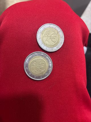 2 Monedas Conmemorativas Euro