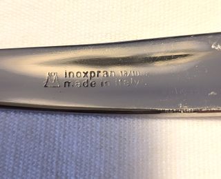 Set posate dolce Inoxpran oro/argento