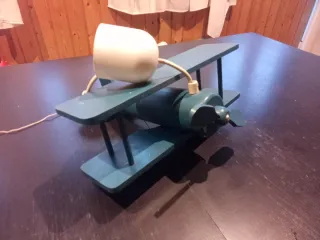 Lámpara avión decorativa infantil
