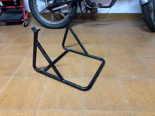 Soporte moto clásica negro