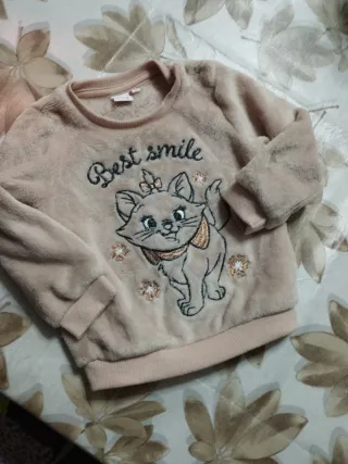 Maglioncino morbido bimba Best smile