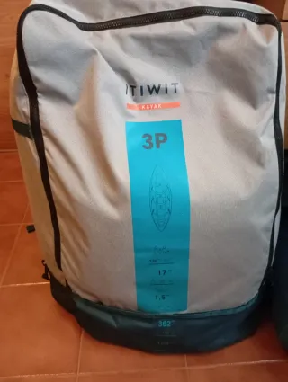 Kayak hinchable TIWIT 3 plazas