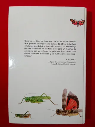 GUÍA CAMPO  DE LOS INSECTOS DE ESPAÑA Y DE EUROPA,