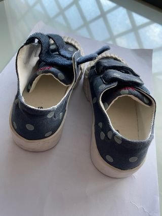 Scarpe Mango kids bambina jeans pois