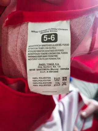 Disfraz Superzings Niño Talla 5/6 años