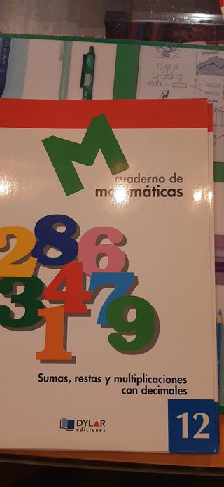 MATEMATICAS 12 - Sumas, restas y multiplicacion...