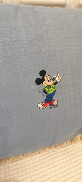 NUEVAS:2 Fundas Cojín Disney Mickey Minnie