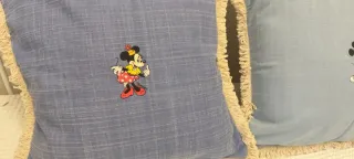 NUEVAS:2 Fundas Cojín Disney Mickey Minnie