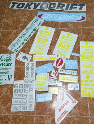 ADHESIVOS PERSONALIZADOS COCHE MOTO MTB CAMPER